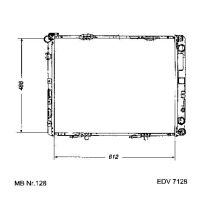 NEU + Kühler Mercedes W 124 420 / 500 / 600 AMG Automatic / Klimaanlage - DB / Daimler / Benz 9.90 - 8.xx - Kü