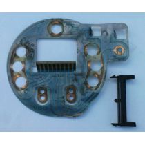 Armaturen Einsatz Audi 50 / VW Polo / Derby \\* 86 Platine / Folie - VAG VW / Audi 9.73 - 8.81 - Kombi Instrume