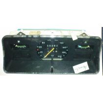 Armaturen Einsatz Opel Ascona C / Kadett E Display weiß 200 km/h / Tacho / Tank Anzeige / Temperatur Anzeige /