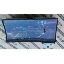 Armaturen Einsatz VW Golf 2 / Jetta 2 Display weiß 200 km/h / Tacho / Tank Anzeige / Temperatur Anzeige / Tage