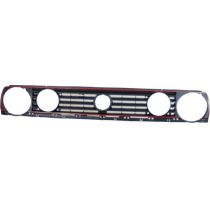 NEU + Grill VW Golf 2 19 / GTi Doppelscheinwerfergrill mit rotem Rand - VAG / VW / Audi 9.83 - 8.91 - Kühlergr