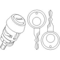 NEU + Lenkradschloß Zylinder VW Passat / Santana 32 / 33 / 32B / 35i .1 - 9.77 - 8.91 - VW LT Transporter 251