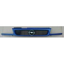 Grill Opel Astra F .2 blau - GM / Vauxhall 9.94 - 8.97 - Kühlergrill / Luftleitgitter Kühler - gebraucht