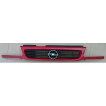 Grill Opel Astra F .2 rot - GM / Vauxhall 9.94 - 8.97 - Kühlergrill / Luftleitgitter Kühler - gebraucht