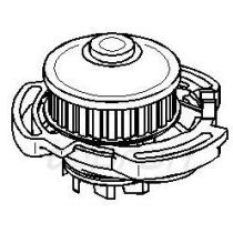 NEU + Wasserpumpe VW Polo / Golf 2 / Jetta 2 / Terra + + + NEU