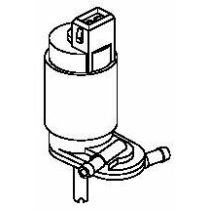 Wascher Pumpe 12V WischWasch Seat Ibiza / Alhambra 1H6 955 651 auch Skoda / Ford / VW Polo / Golf / Vento / Pa