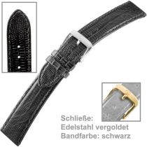 Uhrenarmband Men 18mm Edelstahl vergoldet