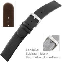 Uhrenarmband Men 22 mm in Dunkelbraun