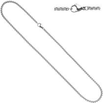 Venezianerkette Edelstahl 3 mm 45 cm Kette Halskette Karabiner