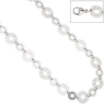 Collier Halskette 925 Sterling Silber 60 cm - 17,1 mm Silberkette