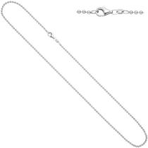 Kugelkette 925 Silber 2mm 45 cm Kette Halskette Silberkette Karabiner