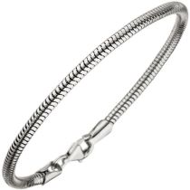 Schlangenarmband 925 Sterling Silber 19 cm Armband Silberarmband