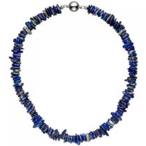 Halskette Kette Lapislazuli 44 cm Lapislazulikette Steinkette