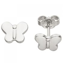 Kinder Ohrstecker Schmetterling 925 Sterling Silber Ohrringe Kinderohrringe