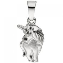 Kinder Anhänger Einhorn 925 Sterling Silber Einhornanhänger