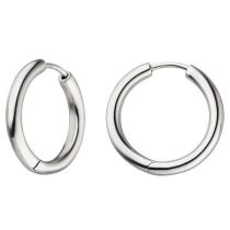 Creolen 925 Sterling Silber 20,8 mm Ohrringe Silbercreolen