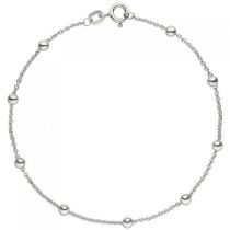 Armband mit kleinen Kugeln 925 Sterling Silber 18,5 cm