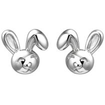 Kinder Ohrstecker Hase 925 Sterling Silber Ohrringe Kinderohrringe