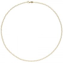 Ankerkette weit 375 Gold Gelbgold 2,3 mm 45 cm Kette