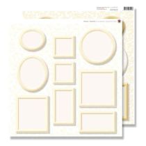 Scrapbook Bilderrahmen creme 30,5x30,5