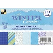 Scrapbook 11,4X16,5 cm  The winter combo / 135 Bogen