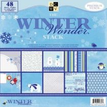 Scrapbook Paper stack The winter combo 30,5X30,5 / 48 Bogen