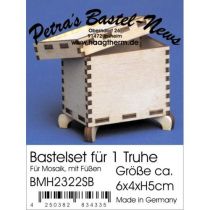 Bastelset Truhe 4x6x5 cm