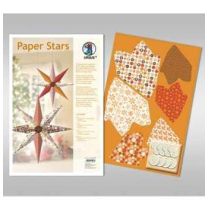 Paper Stars in braun Lounge