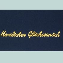 Stickerbogen, Herzlichen Glückwunsch, 10 x 23 cm