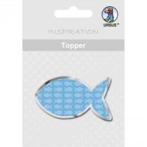 Topper "Fisch" blau Serie Joy