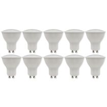 LED-Strahler McShine "PV-70-10" GU10, 7W, 540lm, 110°, 3000K,warmweiß, 10er-Pack