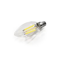 LED Filament Kerzenlampe McShine "Filed", 3000K, E14, 6W, 1055lm, 230V, warmweiß