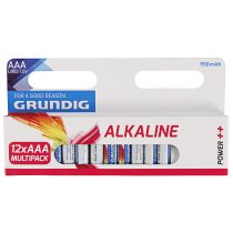 Micro-Batterie GRUNDIG Alkaline, 1,5V, Typ AAA/LR03, 12er-Pack