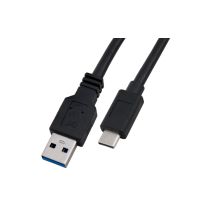 USB 3.2 Kabel, USB-C Stecker auf USB-A Stecker, 0,15m