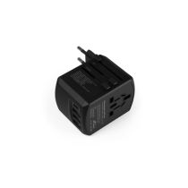 Reiseadapter McPower, für 150 Länder, 3x USB Typ A + 1x USB Typ C, max. 4,5A