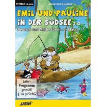 Emil und Pauline in der Südsee 2.0 - Deutsch und Mathe für die 2. Klasse (PC+MAC)