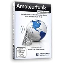 "Amateurfunk" - Lernsoftware für die Theorieprüfng zum Amateurfunkzeugnis Klasse A + Klasse E