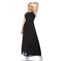 Abendkleid mit Steinen,schwarz Größe S