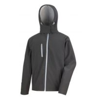 TX Performance Hooded Softshell Jacket Black/Grey M