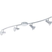 Eglo Spot LED Jumilla 93549 nickel matt/satiniert Deckenlampe Strahler 4 x 3 W