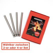 Take2 Tube it Stockbrot Grillrohr 2er oder 4er Set Spieße Edelstahl selbst machen