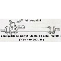 Lenkgetriebe Seat Toledo 19 .1 feinverzahnt - 9.xx - 8.xx - VW Golf 2 / Jetta 2 19 .1 feinverzahnt - VAG / VW