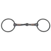 Snaffle Bit Black Iron mit Kupfereinlage