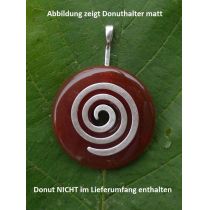 Donuthalter Spirale, Messing versilbert