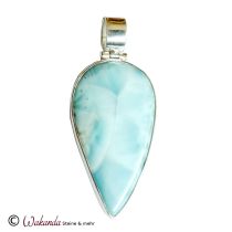 Larimar Anhänger in Silber 925 Fassung