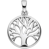 Anhänger Baum Lebensbaum 925 Sterling Silber SilberAnhänger