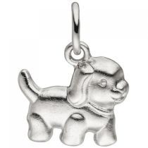 Anhänger Hund 925 Sterling Silber Silberanhänger Hundeanhänger