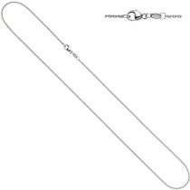 Ankerkette 950 Platin 1,3 mm - 42 cm Halskette Platinkette Karabiner