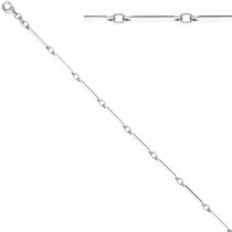 Armband 925 Sterling Silber 19 cm Karabiner