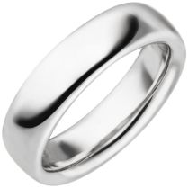 Damen Ring 925 Sterling Silber, 5,7 mm breit